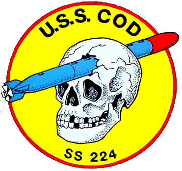 U.S.S. COD Battle Emblem designed by

crew in 1943